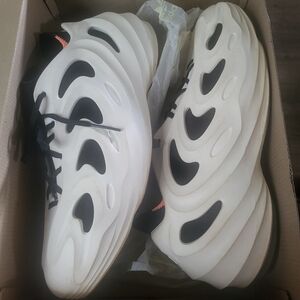 White adifom q  shoes